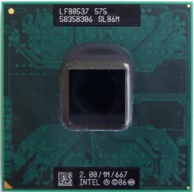 SLB6M    Intel Celeron 575 (1M Cache, 2.00 GHz, 667 MHz FSB) Merom. 
